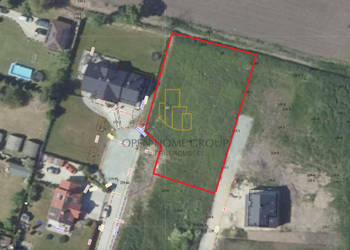 Żórawina, działka budowlana 1531 m2, media