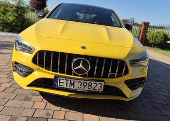 Mercedes CLA 200 kajowy bezwypadkowy