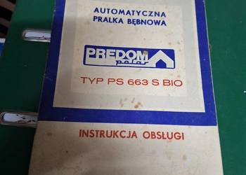 instrukcja pralki PD
