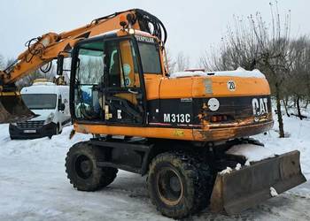 koparka kołowa cat caterpilat 313c