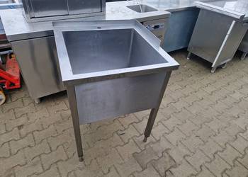 SOLIDNY ZLEW BASEN 1 KOMOROWY 70/70/85 40CM KOMORA