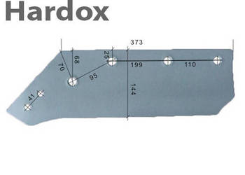 Lemiesz 14 cali 300ha! HARDOX 073003/L do pługa KVERNELAND