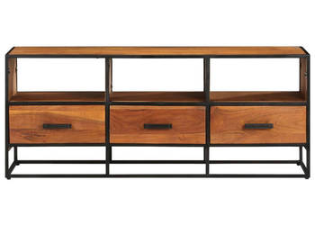 Szafka pod telewizor 110x30x45 cm lite drewno akacjowe WM-327450