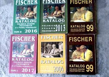 Katalog znaczków pocztowych Fischer  oraz dodatki