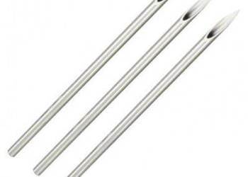 igła do przekłuwania piercing - 18G 1.0mm język 316L 5 sztuk