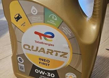 Olej silnikowy Total Quartz Ineo First 0W-30 5L – nowy, nieotwierany