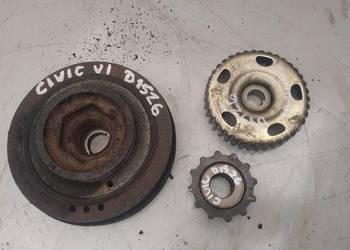 HONDA CIVIC VI 1,5 D15Z6 koło rozrządu pasowe walu wałka HONDA CIVIC VI 1,5 D15Z6 koło rozrządu pasowe walu wałka