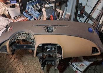 Deska rozdzielcza Air bag astra j mocca brązowa komplet