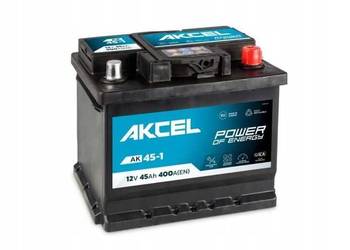 Akumulator Samochodowy AKCEL 12V 45Ah 400A (EN)