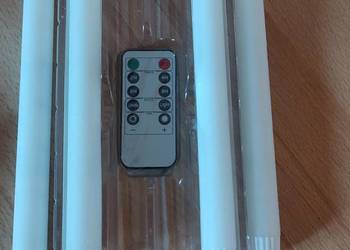 Świece na baterie długie z pilotem