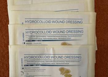 Opatrunek hydrokoloidowy 5cmx5cm, Zarys, 7 sztuk