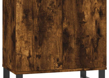 Szafka łazienkowa przydymiony dąb 58x33x60 cm WM-831593