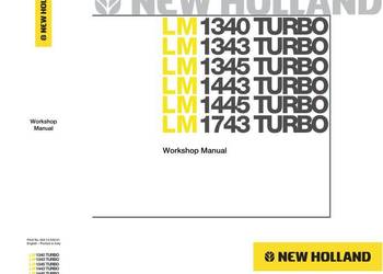 New Holland LM1445 LM1743 TURBO instrukcja naprawy PL