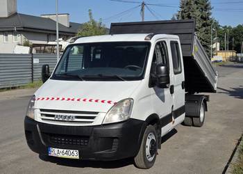 IVECO DAILY 35C12 Doka 7 osób Kiper 3m. Pilot po Dużym Przeglądzie Stan BDB