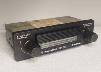 Retro Radioodbiornik Unitra Diora SAFARI 6 R-801 Vintage