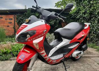Duży ładny skuter Kingway Euroboy 50ccm 2t 2008r 2wł 7291km 60km/h