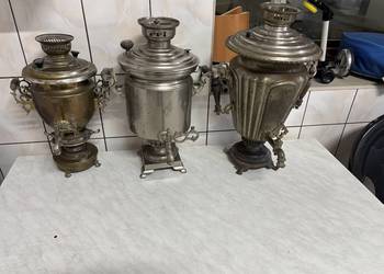 Samowar rosyjski 3 szt. zestaw