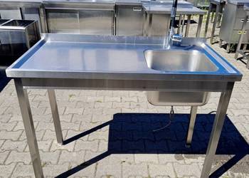 ZLEW 1 KOMOROWY Z BLATEM -120/60/85 CM - K.N.