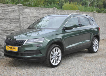 Škoda Karoq 1.5 TSI 150KM Szyberdach Asystenci Skóra Grzane fotele przód t…