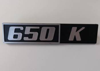 Fiat 126p tylny znaczek emblemat 650k nowy