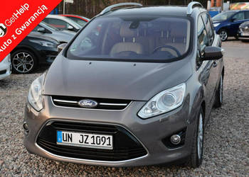 Ford Grand C-MAX 7-Foteli bi-Xenon Navi Skóry el.Klapa Blis Sony Keyles go…