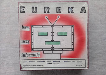 Retro gra EUREKA bawi, uczy, informuje z PRL-u