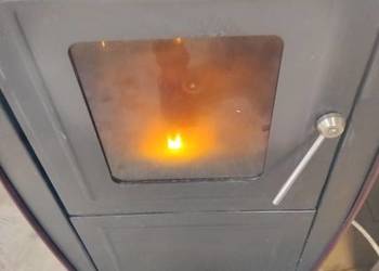 Witam sprzedam Piecyk kominek na pellet 7kW