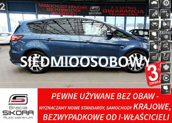 Ford S-Max ST-Line 7osób 190KM Panorama+Skóra+ACC GWARANCJA 1wł Kraj Bezwy…