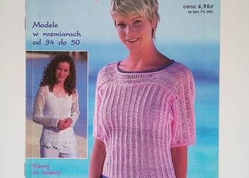 Mała Diana 7-8/2001 Robótki na drutach Mała Diana 7-8/2001 Robótki na drutach