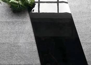 CZARNY GRES POLER 120x60 SUPER BLACK POŁYSK gat. I