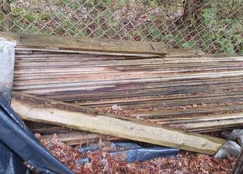 Deski drewniane stare długie drewno