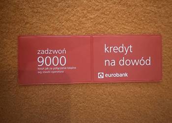 Eurobank okładka na dowód osobisty/kartę „Kredyt na dowód”