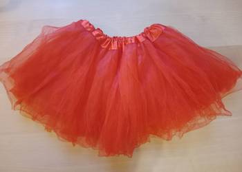 Spódnica czerwona tiulowa