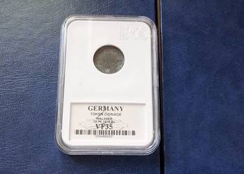 Stare monety 10 fenig 1918 cynk Niemcy grading