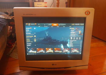 MMONITOR LG Flatron F700B - CRT kineskopowy 17 cali