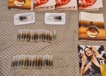 AVON zestaw próbek próbki zapachów perfum 35szt + szminka avon