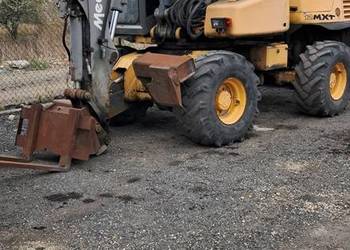 Mecalac 12 MXT koparka kołowa / koparko-ładowarka + łyżki / osprzęt