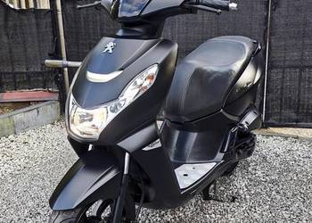 Skuter Peugeot Kisbee 50cc 2021r. 3100km! Black Edition! Wtrysk 4T! LED