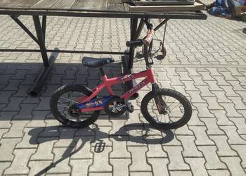 Rower 16" w stylu BMX dla chłopca sprawny.