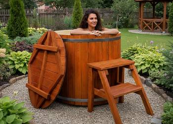 BECZKA Kąpielowa do SCHŁADZANIA  500L  100x100cm + DODATKI