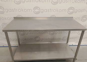 Stół z półką 133x54x85