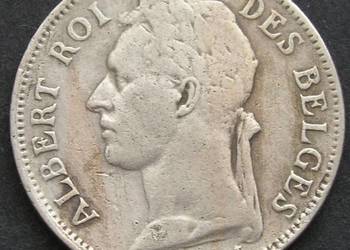 KONGO BELGIJSKIE 50 CENTIMES 1925 - KRÓL ALBERT