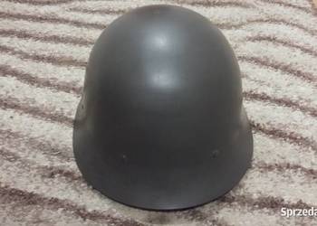 Piękny-Stary- Wojskowy Hełm Szwedzki - Sygnowany