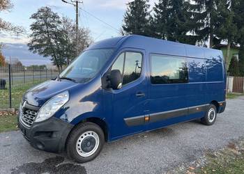 Renault Master III L3H2 Brygadówka 7 miejsc, tachograf, klima 2018rok