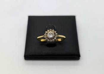 Złoty pierścionek próby 585 - 1,79g (Rozmiar 21)