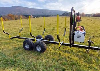 Przyczepa leśna do quada