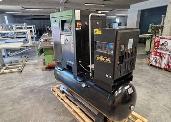 Sprężarka Śrubowa 5,5 kw 500l, osuszacz falownik VIBER AIR INV5,5-500 NOWA