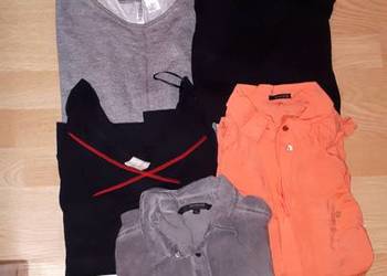 Ubrania w rozm. XS, sweter, koszula