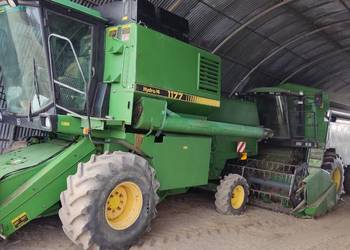 john deere 1177 hydro 4 osprzęt do kukurydzy stół do rzepaku sieczkarnia