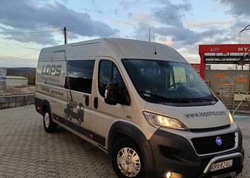Fiat Ducato 3.0 (180 KM) L4H2 | Brygadówka | Kamera | Trasy DE | Twoje Logo
